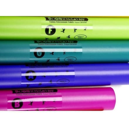 Boomwhackers BW-7SET - Set of 7 Bass tubes , Diatonic