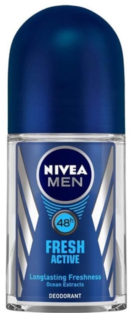 Nivea - Fresh Active Roll-On - Antiperspirant - 48 Uur Lang Werkend - 50 ml