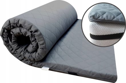 Topper Matras 140x200 cm - 4cm Schuim - H2/H3 - Afneembare hoes