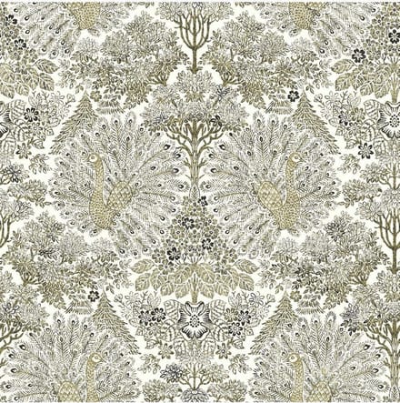 Escapade pauw beige/goud