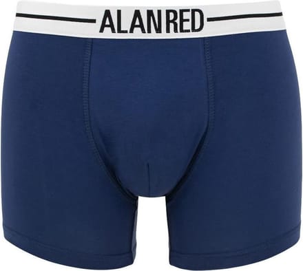Alan Red - Boxer Donkerblauw 2Pack - Heren - Maat M - Body-fit