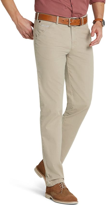 Meyer katoenen broek beige