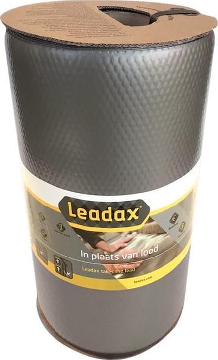 Leadax Loodvervanger 40 cm x 6 meter Grijs