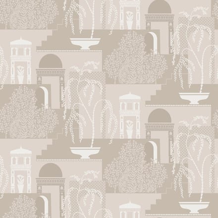 Boråstapeter Vliesbehang 5517 - Swedish Grace - Klassiek Beige - 53cm x 10.05m