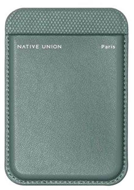 Native Union (Re)Classic Card Wallet - MagSafe - Slate Green