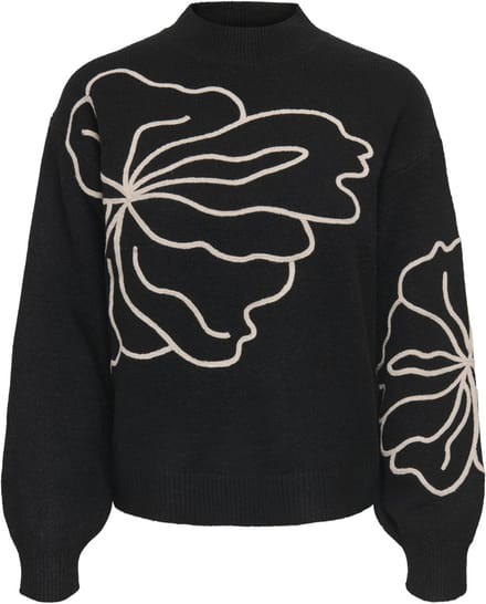 JDY - JDYJELLA L/S FLOWER PULLOVER KNT NOOS Dames Vest
