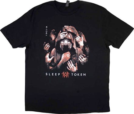 Sleep Token - Grabbing Hands Heren T-shirt - L - Zwart