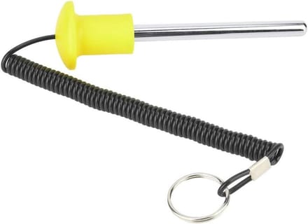 Weight Stack Pin voor Krachttraining - Set van Drop Pins voor Gewichtsblokken - Gym Accessoires voor Stack Training - Magnetische Gewichtsstapel Pin met Trekkoord