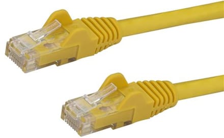StarTech 7 m Cat6 netwerkkabel met snagless RJ45 connectoren - geel - 7m UTP patchkabel