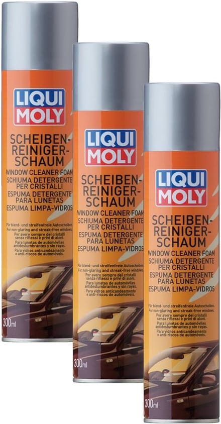 3x Ruitenreiniger-schuim - 300 ml voor helder zicht en optimale veiligheid