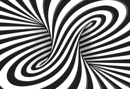 Fotobehang Abstract Swirl | DEUR - 211cm x 90cm | 130g/m2 Vlies