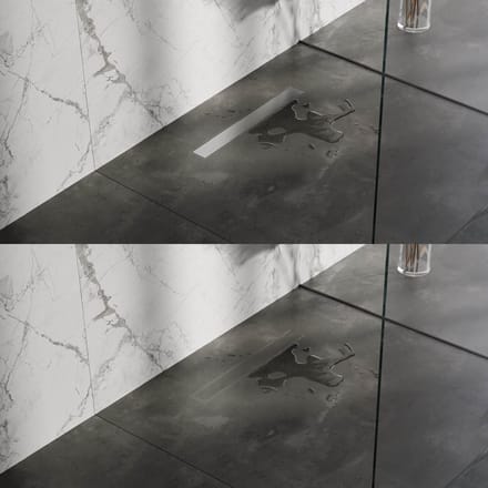 Brauer Los multifunctioneel rooster 7 x 60 RVS geborsteld