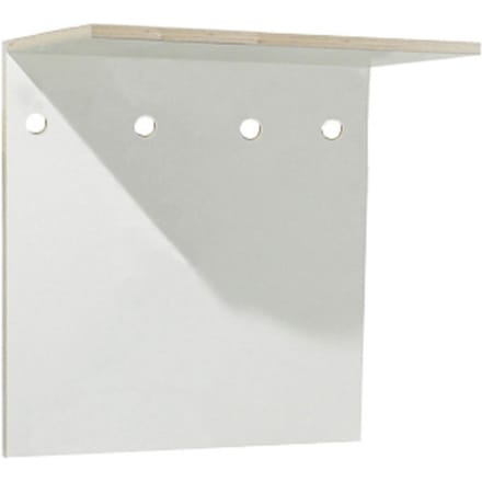 Moormann - Rechenbeispiel hoedenplank - wit (FU)