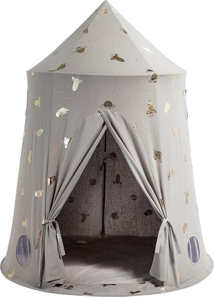 howa Speeltent Speelhuis "space" grijs met Vloermat 85111