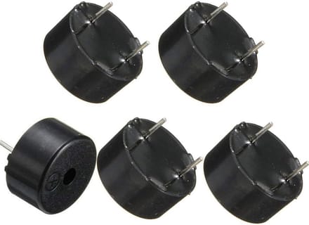 Mini Piezo Buzzer Alarm Module - Elektronische Speaker voor Computers, Printers en Componenten (Set van 5)