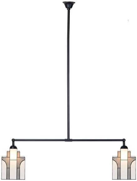 Tiffany T-lamp 2 lichts New York Sky Line - Art Deco Trade