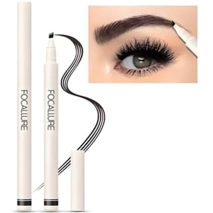 FOCALLURE - Tinted brow Ink Pen - 3 Colors #2 SOFT BROWN