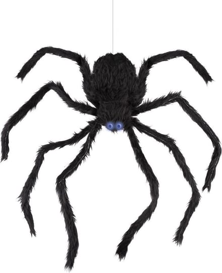 Halloween Bewegende Spin met Licht en Geluid 80 cm