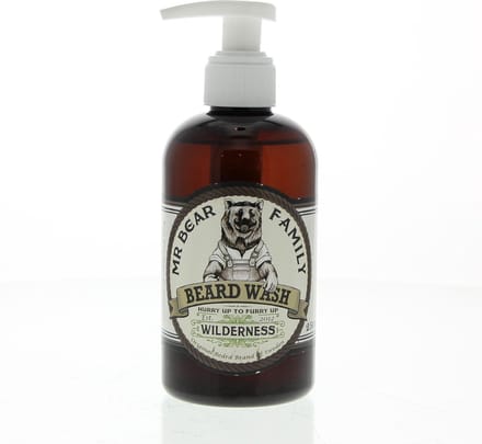 Mr. Bear Family Beard Wash Wilderness 250 ml. | Beard Shampoo