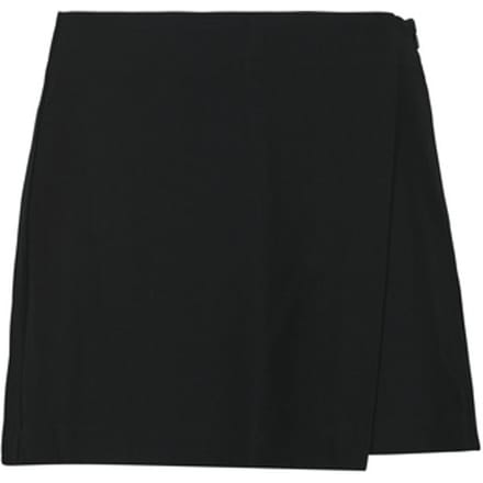 Vero Moda Broek Vmmelina Hw Short Skort Solid Noos 10332054 Black Dames Maat - M