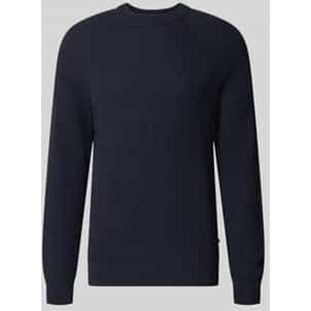 Regular fit pullover van pure katoen model 'Hellson'