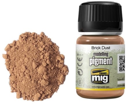 AMMO by Mig Jimenez Modelbouwdecoratie - MIG 3015 Brick Dust Effecten potje