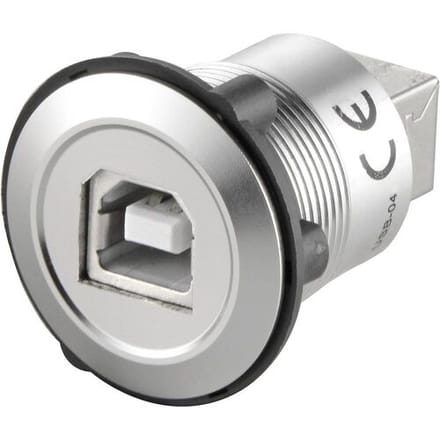 TRU COMPONENTS USB-03 USB-inbouwbus 2.0 Bus, inbouw USB-bus type B naar USB-bus type A Inhoud: 1 stuk(s)