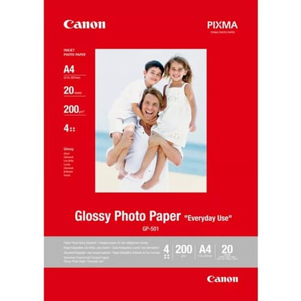 Glanzend Fotopapier Canon GP-501 (20 Vellen)