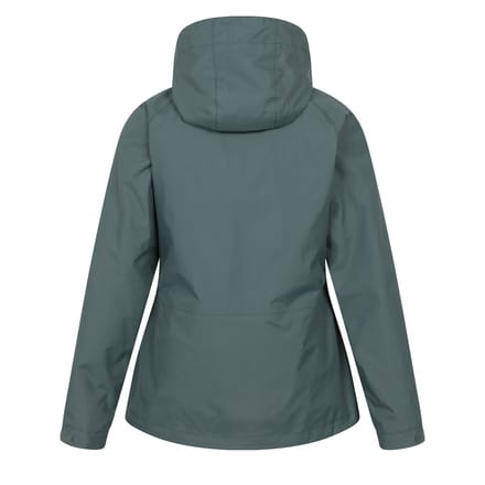 Mountain Warehouse Dames/Dames Thunderstorm II 3 in 1 Waterdichte Jas (Licht Khaki)