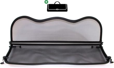 Windscherm Mini F57 | >2015 | incl. luxe opbergtas | Zwart
