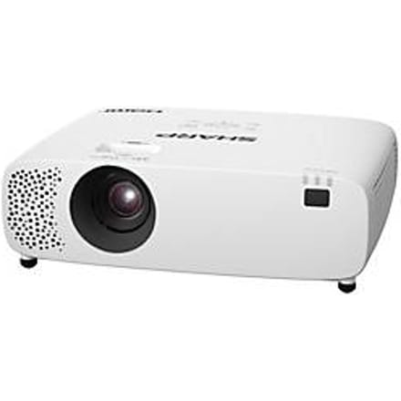Sharp 3LCD-projector E501U, 1920 x 1200 WUXGA, 5000 ANSI lumen, 1,2x zoom, HDMI/USB/LAN, tot 20000 h, wit