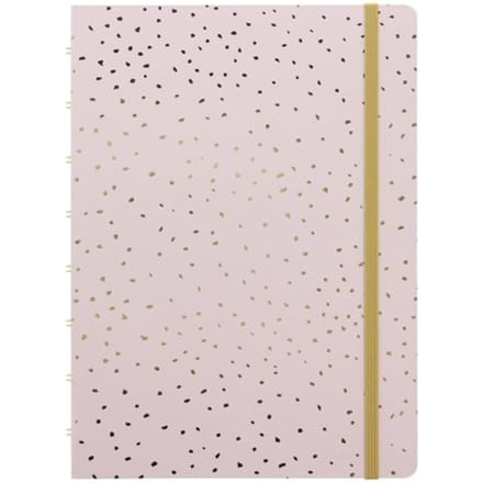Filofax notitieboekje a5 navulbaar - confetti rose quartz