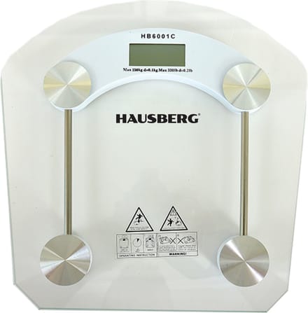 " Hausberg " Badkamer personenweegschaal