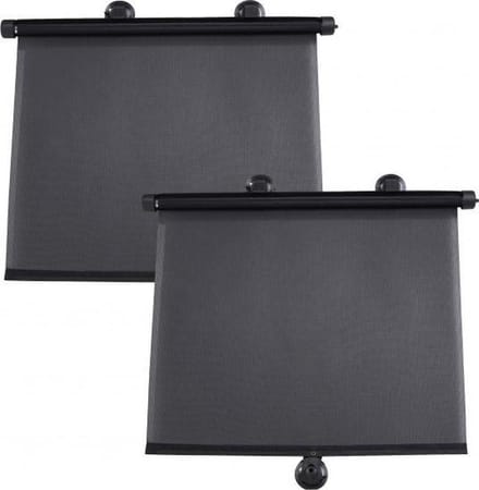 *** Auto Rolgordijn Dark - (2 stuks) - Zonwerend - van Heble® ***