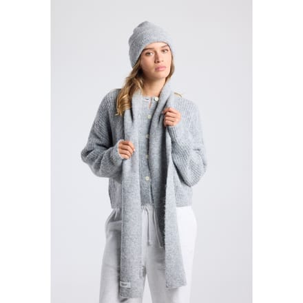 America Today Ollie Mid Grey Melange Maat: OS | Sjaals Outlet | Dames | Grijs