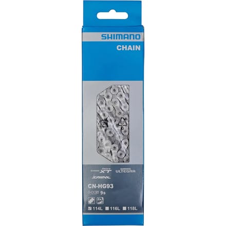 Shimano CN-HG93 9-speed 114 Links Ketting - -