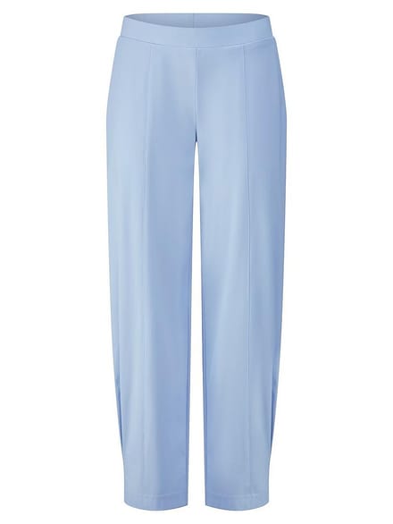 Wide Fit 7/8-broek Van Peter Hahn blauw