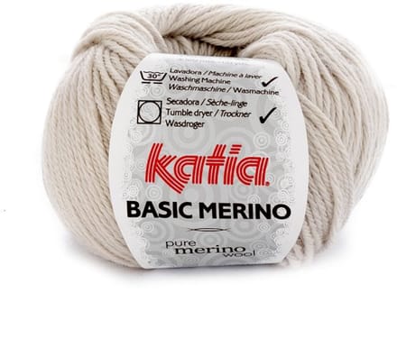 Katia Basic Merino - 11 lichtbeige - Wol/Acryl Garen
