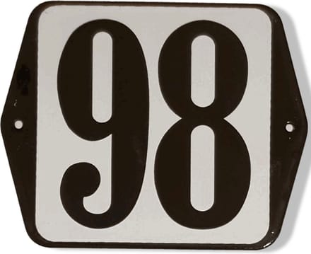 Huisnummer standaard nummer 98