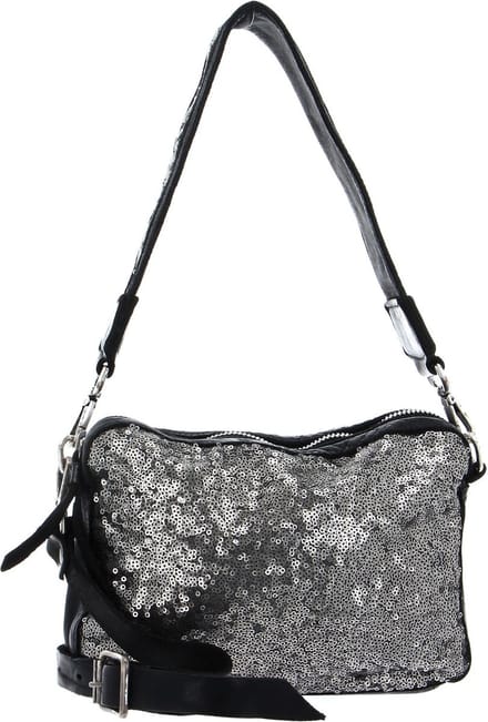 CATERINA LUCCHI Schoudertas Hakea Bowler Bag Argento + T / Nero Zilverkleurig