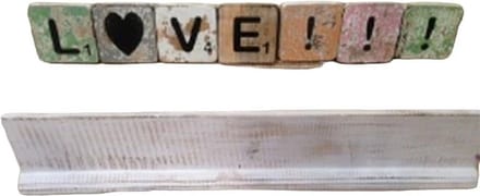 Letterplank 40 cm