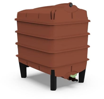 Worm Composter met 250g Wormen – Duurzame Afvalverwerking voor een Groene Tuin