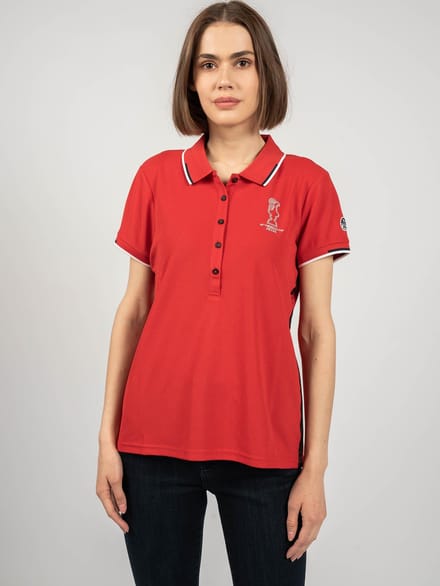North Sails x Prada Poloshirt Auroa Vrouw rood