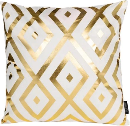Leda Geometric Kussenhoes | Katoen / Polyester | 45 x 45 cm
