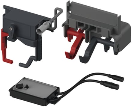 TECE TECEplanus WC-Afstandsbediening draadloos voor steungrepen, 230/12 V-net, 9240355