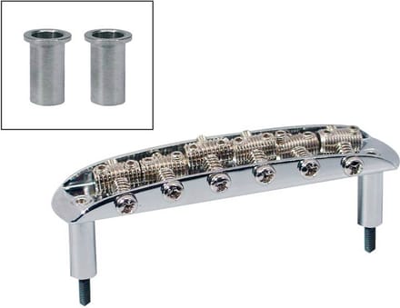 Brug voor e-gitaar, jag/jmast style, chroom
