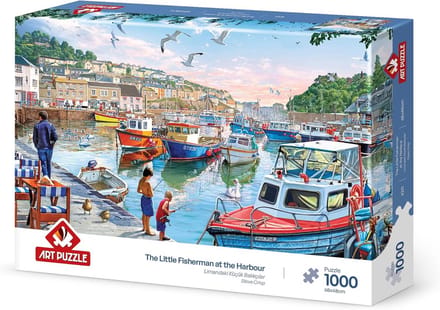 1000 Stukken Puzzel: Vissers bij de Kust - Uitdagende Legpuzzel
