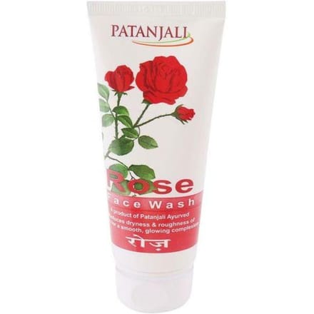 Patanjali Rose Nettoyant Visage 60 G white