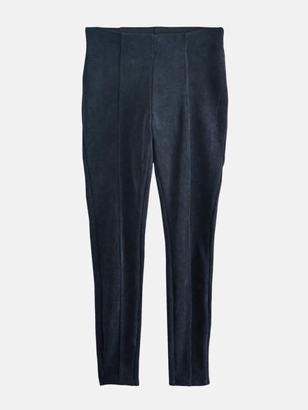 Next - Dames - Corduroy petite legging - Petite - Blauw