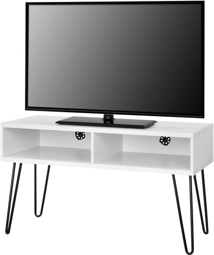 Owen-Tv-meubel - 2 Vakken - Wit